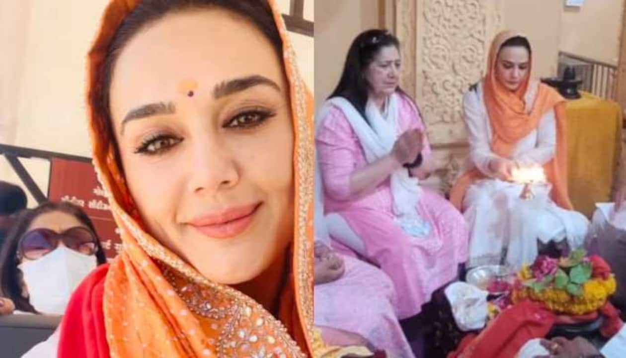 Preity Zinta Visits Somnath Temple With Her Mom, Shares Hearttouching Note  | People News | Zee News