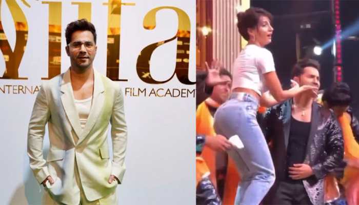 Varun Dhawan, Nora Fatehi Shake Legs To Twisted Version Of &#039;Shava Shava&#039; At IIFA, Video Goes Viral