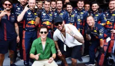 Neymar Spotted With Spider-Man Fame Tom Holland At Monaco Grand Prix 2023