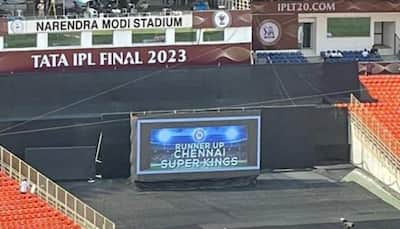 IPL 2023 Final: Ahead Of The Much-Awaited Game, Image Of ‘CSK Runner Up’ At Narendra Modi Stadium Go Viral STST