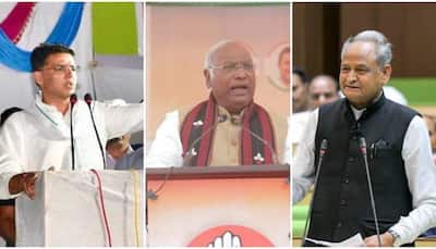 Rajasthan CM Gehlot, Pilot Meet Congress Chief Kharge, Rahul Gandhi