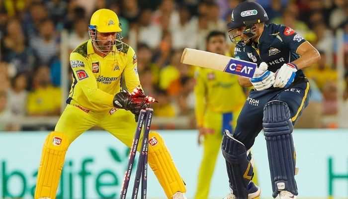 Watch: MS Dhoni's Lightning Fast Stumping Removes Shubman Gill, Twitter Hails CSK Captain