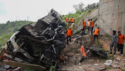 10 Dead, 55 Injured After Bus Carrying Vaishno Devi Pilgrims Falls Into Gorge In Jammu