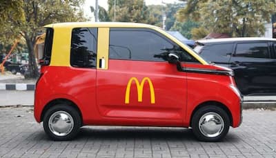 McDonald's Inspired MG Comet EV 'Happy Meal' Gets Stunning Red And Yellow Paint Scheme