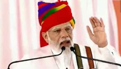 PM Modi Slams Congress in Rajasthan Rally, Says ‘Gareebi Hatao’ Was Its Biggest Lie