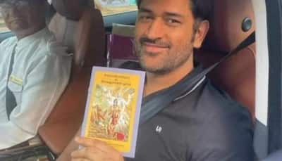 MS Dhoni Lands In Mumbai With Bhagavad Gita By His Side