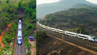 Watch: Mumbai-Goa Vande Bharat Express Passes Through Scenic Konkan Tunnels, Railway Minister Shares Video