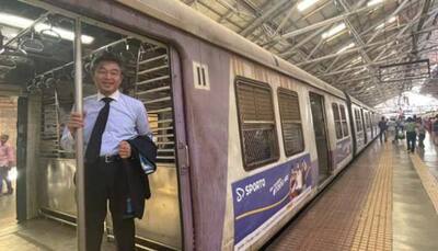 Japanese Ambassador Gets Snap-Happy On Mumbai’s Local Train