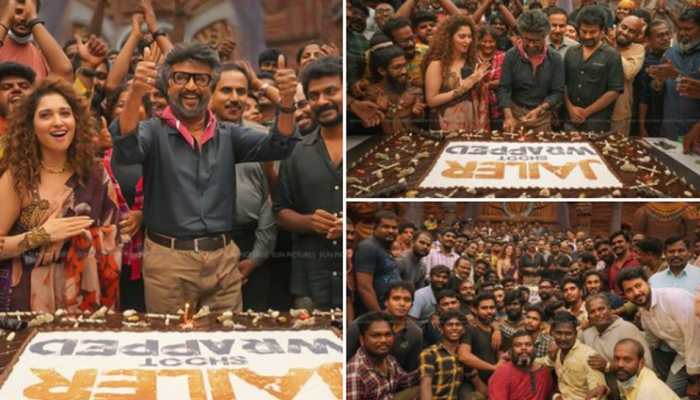 Rajinikanth And Tamannaah Bhatia&#039;s Grand Celebrations For Jailer Shooting Wrap