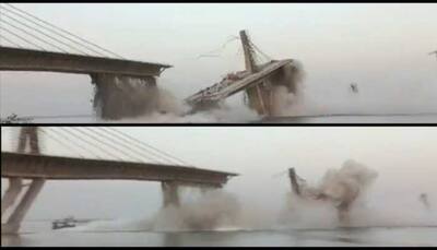 Bihar Bridge Collapse: Under-Construction Aguwani-Sultanganj Bridge In Bhagalpur Falls Into River For Second Time