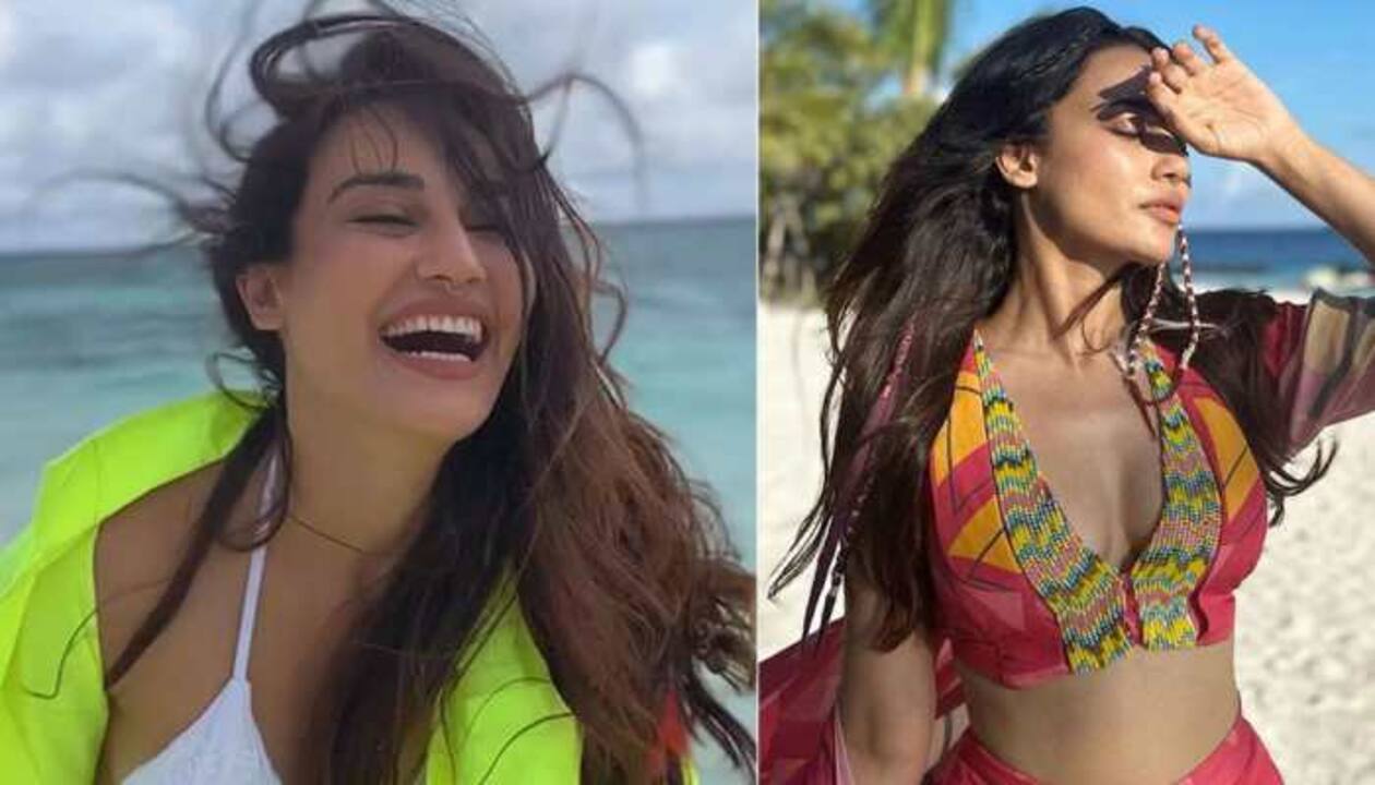 Qubool Hai Actor Surbhi Jyoti Turns Into Water Baby, Drops Stunning Bikini  Look From Maldives, See Video | People News | Zee News
