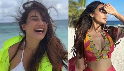 Qubool Hai Actor Surbhi Jyoti Turns Into Water Baby, Drops Stunning Bikini Look From Maldives, See Video