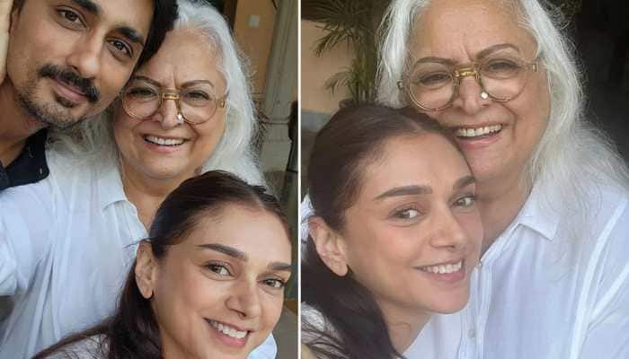 Aditi Rao Hydari Poses With Rumoured Beau Siddharth On Rajasthan Vacation