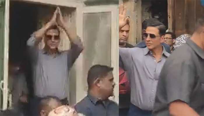 After Uttarakhand Visit, Akshay Kumar Spotted At Delhi&#039;s Jama Masjid Area, Is it For Film Shoot?