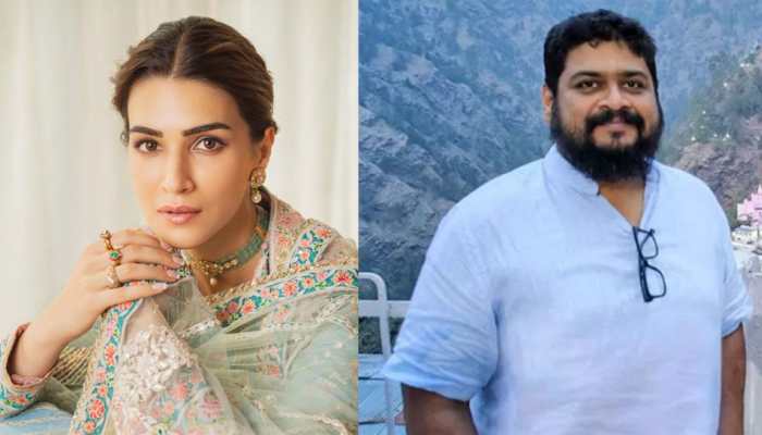 This Video Of Adipurush Director Om Raut, Kriti Sanon Is Trending, Here's Why