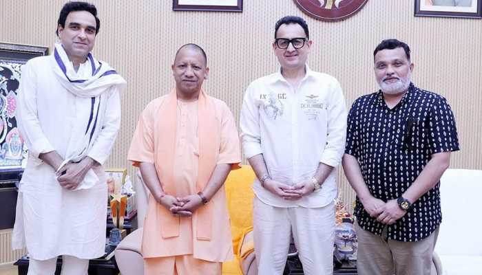 Pankaj Tripathi-Starrer Main ATAL Hoon Makers Meet UP Chief Minister Yogi Adityanath in Lucknow - See Pic