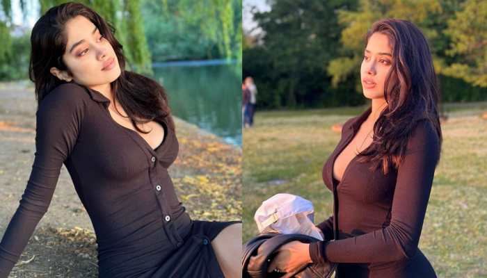 Janhvi Kapoor's Sunkissed Pics In Black Bodycon Get Love From Rumoured Boyfriend Shikhar Pahariya - See Inside