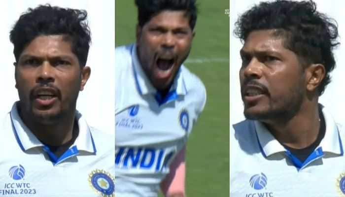 Watch: Umesh Yadav&#039;s Wild Celebration After Taking Wicket Of Marnus Labuschagne Goes Viral