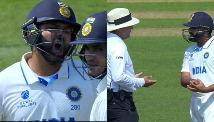 Angry Rohit Sharma&#039;s Reaction After Controversial Third Umpire Call To Dismiss Shubman Gill Goes Viral - Watch