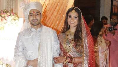 Krishna Bhatt, Vedant Sarda wedding reception: Sunny Leone, Mahesh Bhatt, Bobby Deol Seen Arriving In Style