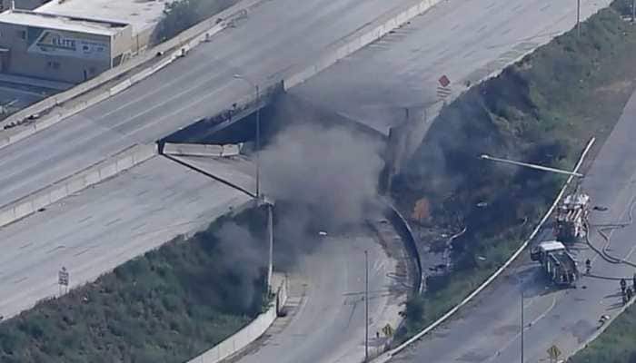 Watch: Gasoline Truck Fire Explosion Blows Up US Interstate Highway Section; Forces Route Closer For Months