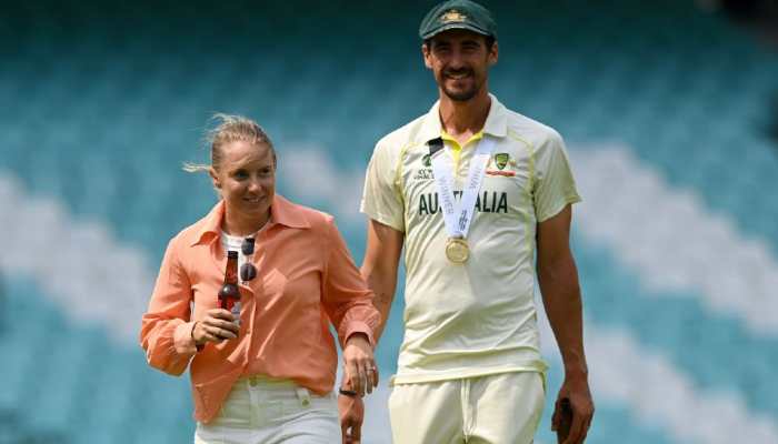 Australian Power Couple Mitchell Starc And Alyssa Healy Celebrate WTC Final Win With Beers At Oval, Check HERE