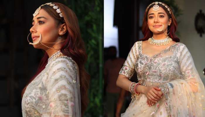 Hum Rahe Na Rahe Hum: &#039;Surili&#039; Aka Tina Datta&#039;s Wedding Lehenga Is Worth Lakhs, Pics Inside