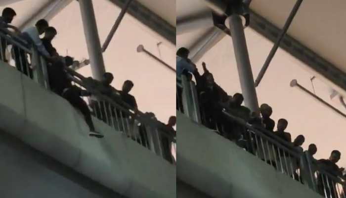 CISF Personnel Saves Woman Attempting Suicide At Hyderabad International Airport: Watch