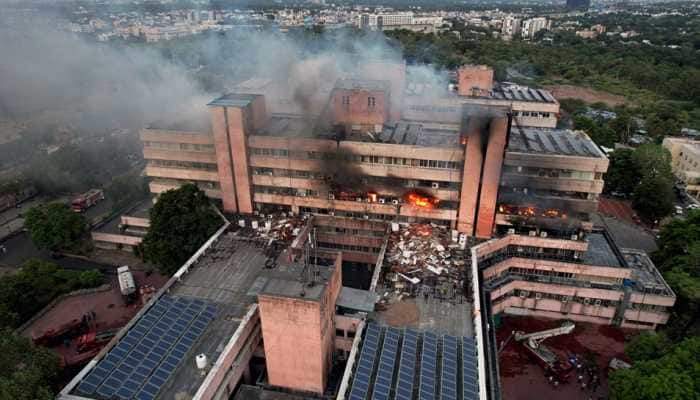 MP Satpura Bhawan Fire Doused After Over 13 Hours Of Firefighting; State Govt Forms Probe Committee