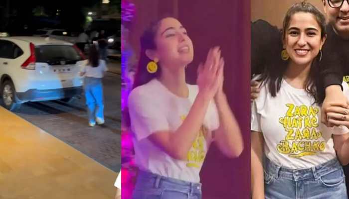 Viral Video: Sara Ali Khan Brutally Trolled For Running Away From Paps At Event, Photographers Shout &#039;Sara Ji Kya Ho Gaya?&#039;