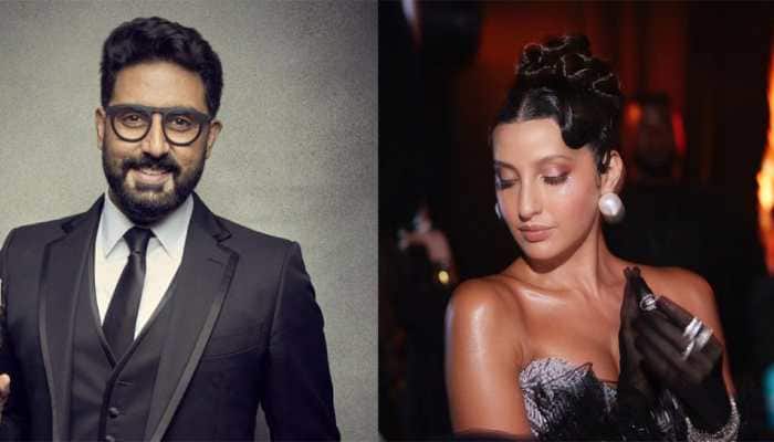 Abhishek Bachchan, Nora Fatehi Groove To Aishwarya Rai&#039;s Kajra Re At Club, Watch Viral Video 