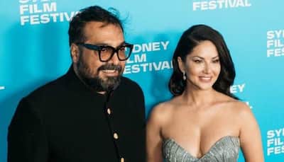 Sunny Leone Amps The Style Quotient As She Walks The Red Carpet In A Shimmery Blue Dress, Pics Inside