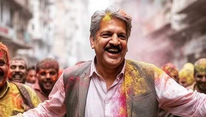 &#039;It&#039;s Going To Be A Scary Future&#039;: Anand Mahindra Reacts After His AI-Generated Fake Image Playing Holi Goes viral