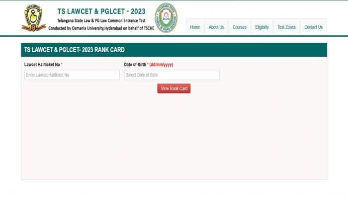 TS LAWCET 2023: Telangana LAWCET Result Released At lawcet.tsche.ac.in, Manabadi- Check Direct Link Here