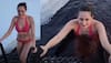 Pragya Jaiswal Dips Into -15 Degree Celsius Freezing Ice Water In Finland Wearing Hot Pink Bikini Set 