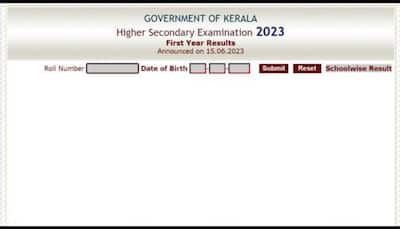 DHSE Kerala Plus One Result 2023 Declared On keralaresults.nic.in, Direct Link To Download Class 11th Result Here