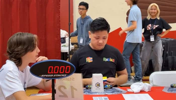 Max Park Creates World Record By Solving Puzzle Cube In 3 Seconds