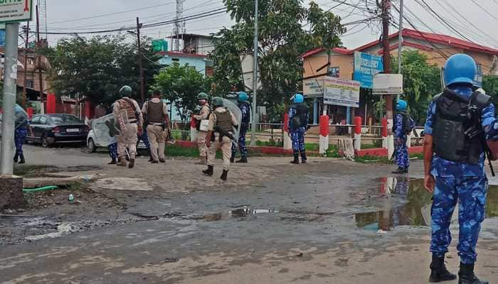 Manipur: Two Injured In Fresh Clashes Between Security Forces And Mob; Situation Tense