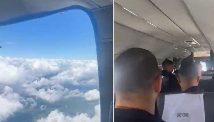 Watch: Passenger Plane&#039;s Door Opens Mid-Flight, Video Surfaces