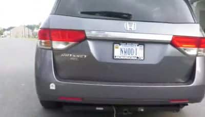 Watch: Prime Minister Narendra Modi's Fan Flaunts 'NMODI' Car Number Plate In US