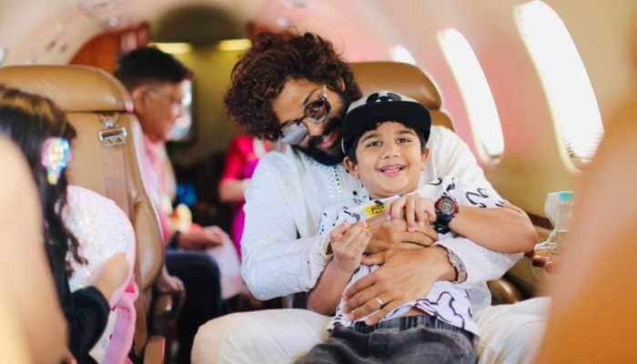 Father&#039;s Day Special: Pushpa Star Allu Arjun Is Doting Father in These Cutest Photos