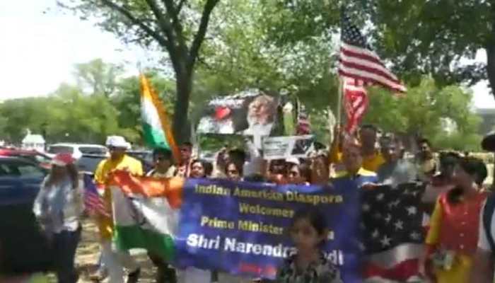 Amid ‘Modi, Modi’ Chants, Indian-Americans Hold Unity March In Washington Ahead Of PM Narendra Modi&#039;s Visit