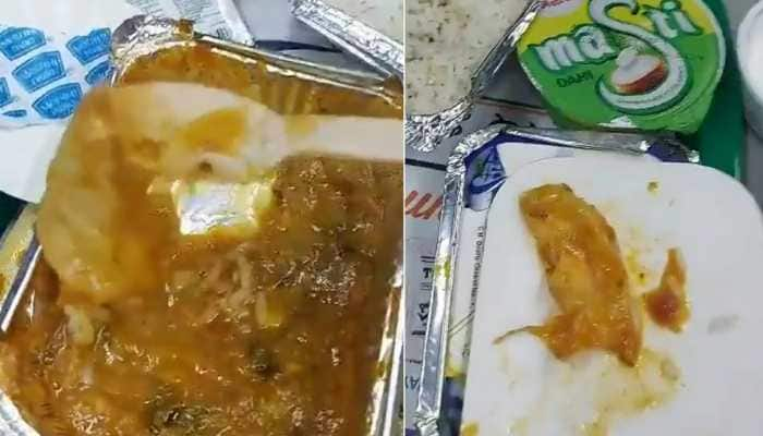 Vande Bharat Express Passenger Complains Of Plastic In Food Served On Train: Watch Video