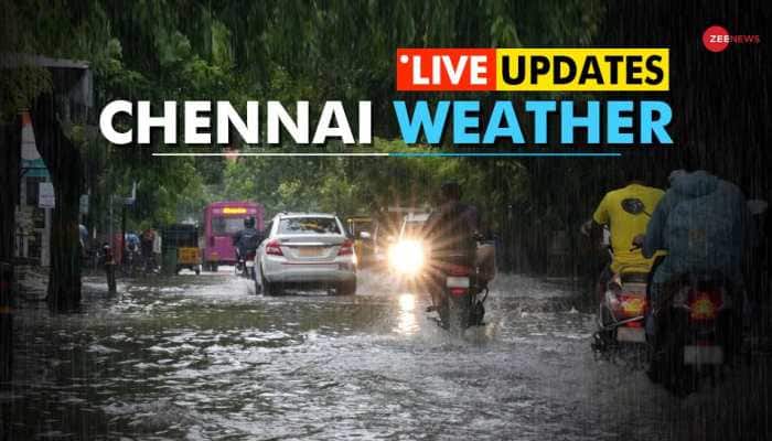चेन्नई और उसके उपनगरों में भारी बारिश: