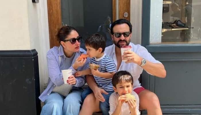 Kareena Kapoor, Saif Ali Khan And Kids Enjoy Snacks In New Vacay Pics: Check