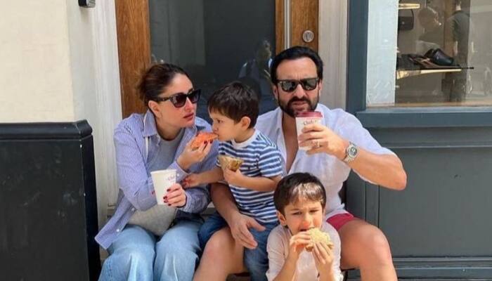 Kareena Kapoor, Saif Ali Khan And Kids Enjoy Snacks In New Vacay Pics: Check