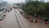 flood water in gurugram