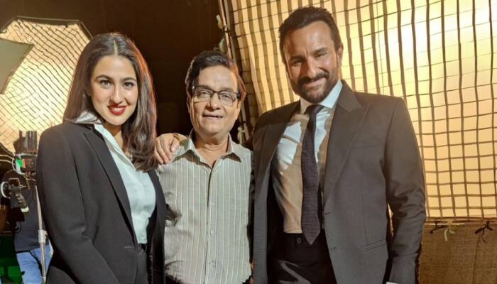 Brijendra Kala Shares Candid Moments With Saif Ali Khan, Sara From Ad Shoot