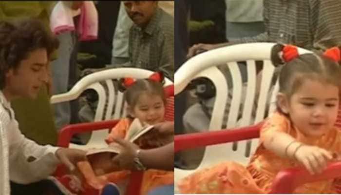 Viral Video: Throwback Video Of Saif Ali Khan With Cute Baby Sara Ali Khan Goes Viral, Netizens Call Them Adorable