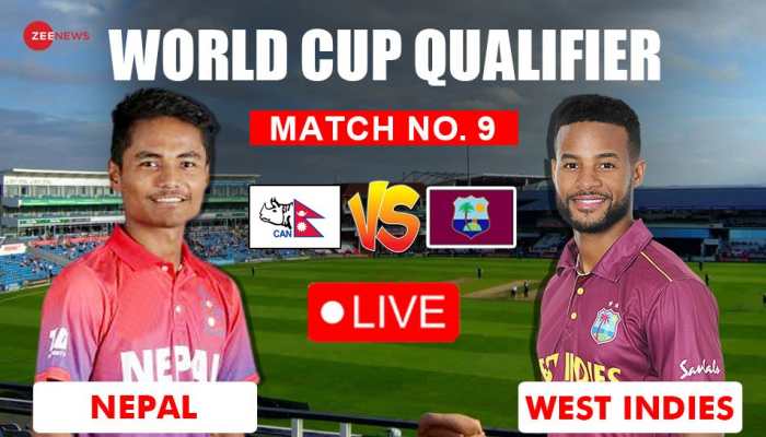 LIVE Updates | WI vs NEP, ICC World Cup Qualifier Cricket Live Score: Can West Indies Continue Winning Run? | News | Zee News